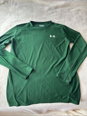 Under Armour Men’s Long-Sleeve Performance Shirt - Dark Green